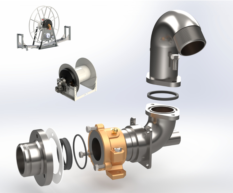 Collins Youldon 316 Stainless Steel Fluid Path Kit